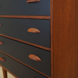 Teak chest of drawers, Danish design, 1970s, production: Denmark