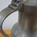 Large real pewter pitcher