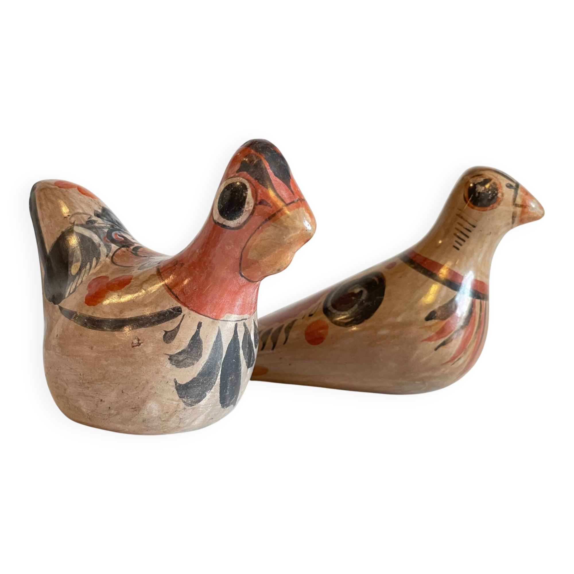 Vintage Ceramic Birds from Mexico