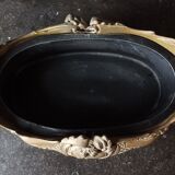 Planter in bronze rockery style