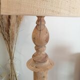 Vintage wooden floor lamp revisited