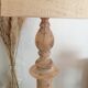 Vintage wooden floor lamp revisited