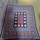 vintage crochet bedspread made of granny squares