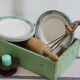 6 assiettes à dessert en céramique