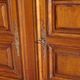 Small oak cabinet, 4 doors, Louis XIII style