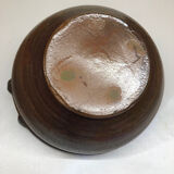 Belgian stoneware dish signed
