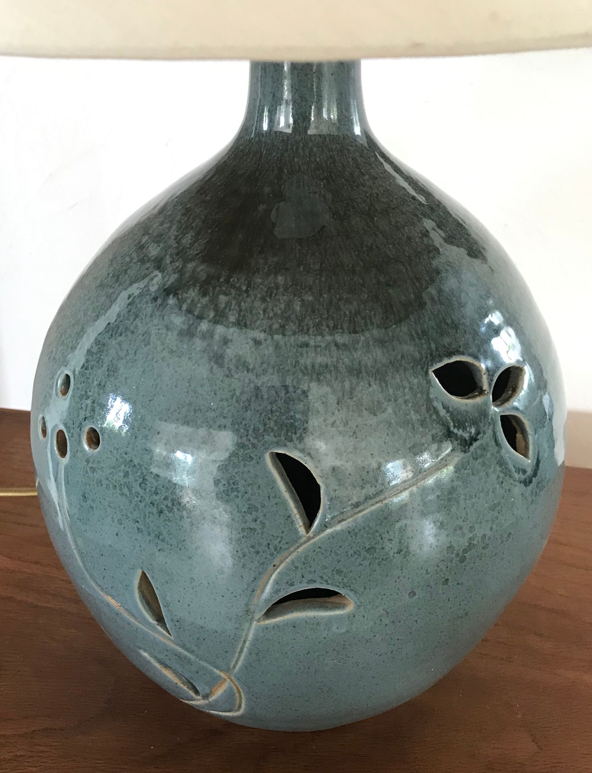 Vintage ceramic lamp