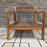 Danish canapé and its 1970s teak armchair