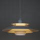 Pair of Danish vintage pendant lamp from 1980s
