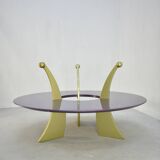 Orchid coffee table by Massimo Morozzi for Archizoom, 1980s, Italy