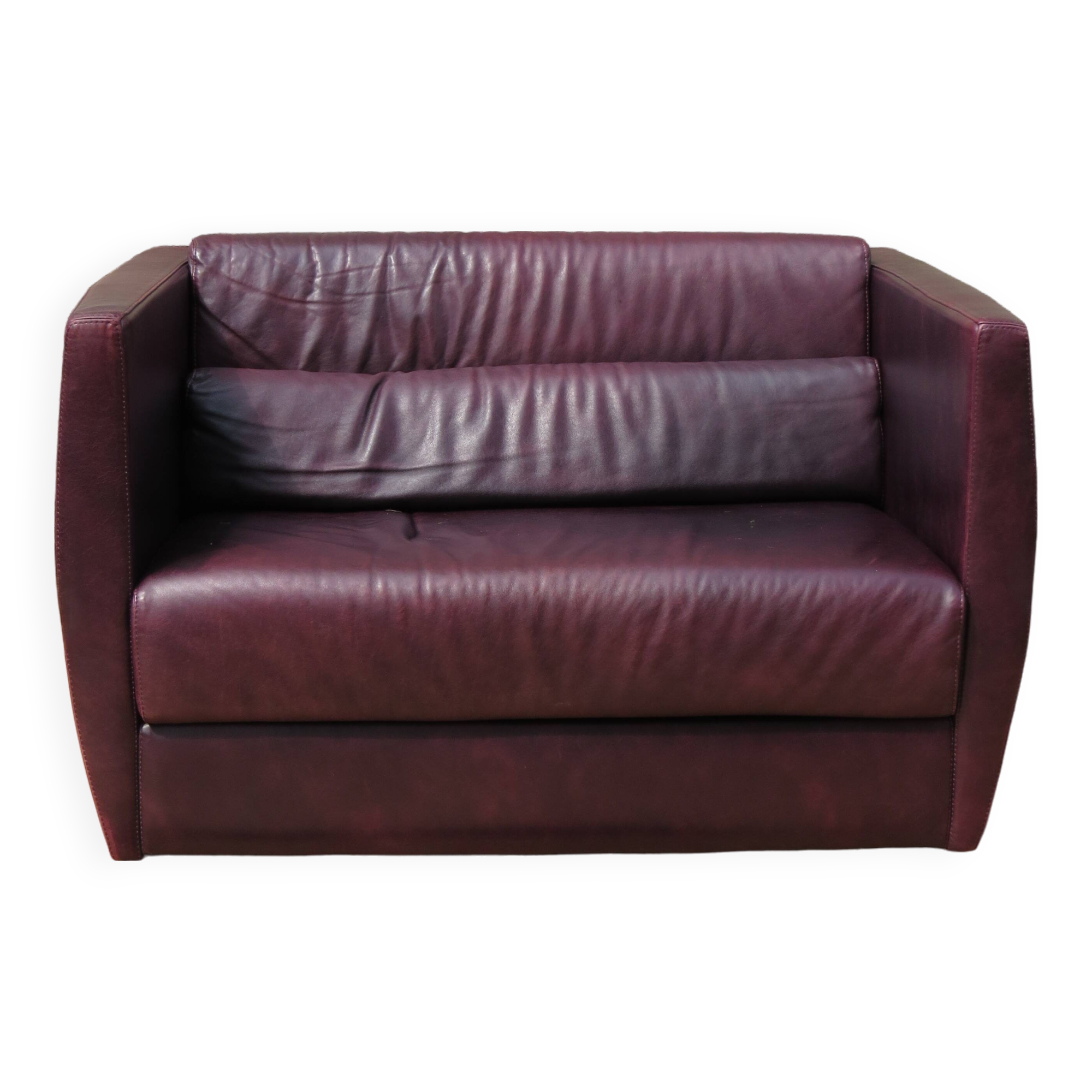 Roche-Bobois love seat sofa