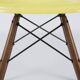 Chaise Shell DSW Eames Vintage Original Herman Miller Jaune Citron