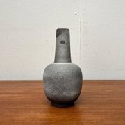 Minimalist pottery vase from a mid-century German workshop by Fritz Van Daalen, 1960s.