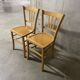 Pair of 1970s bistro chairs