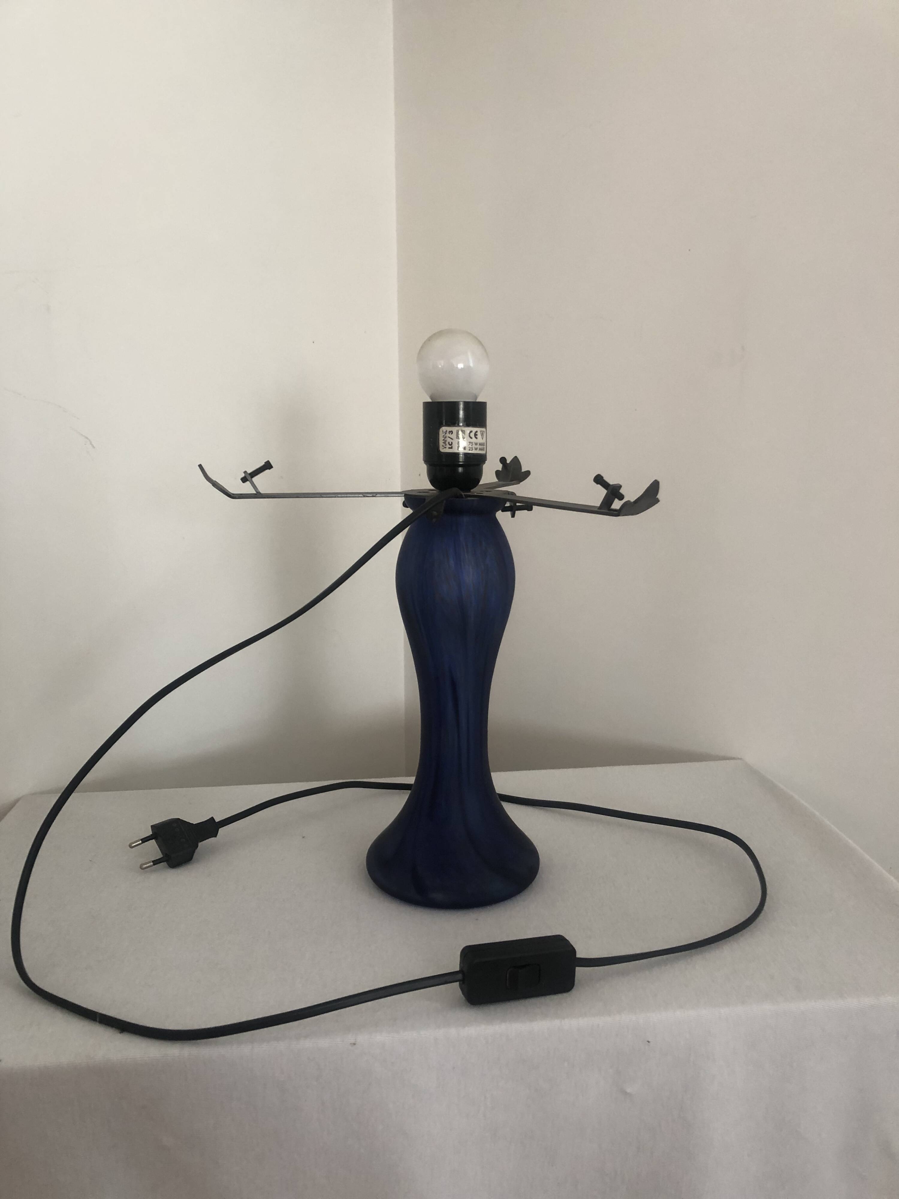 Lampe champignon Verrerie de Vianne