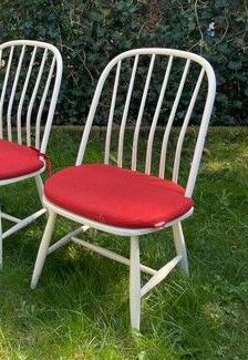 Chaise Akerblom Suède bar vintage
