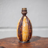 Art Deco Tortoiseshell Style Lamp Base