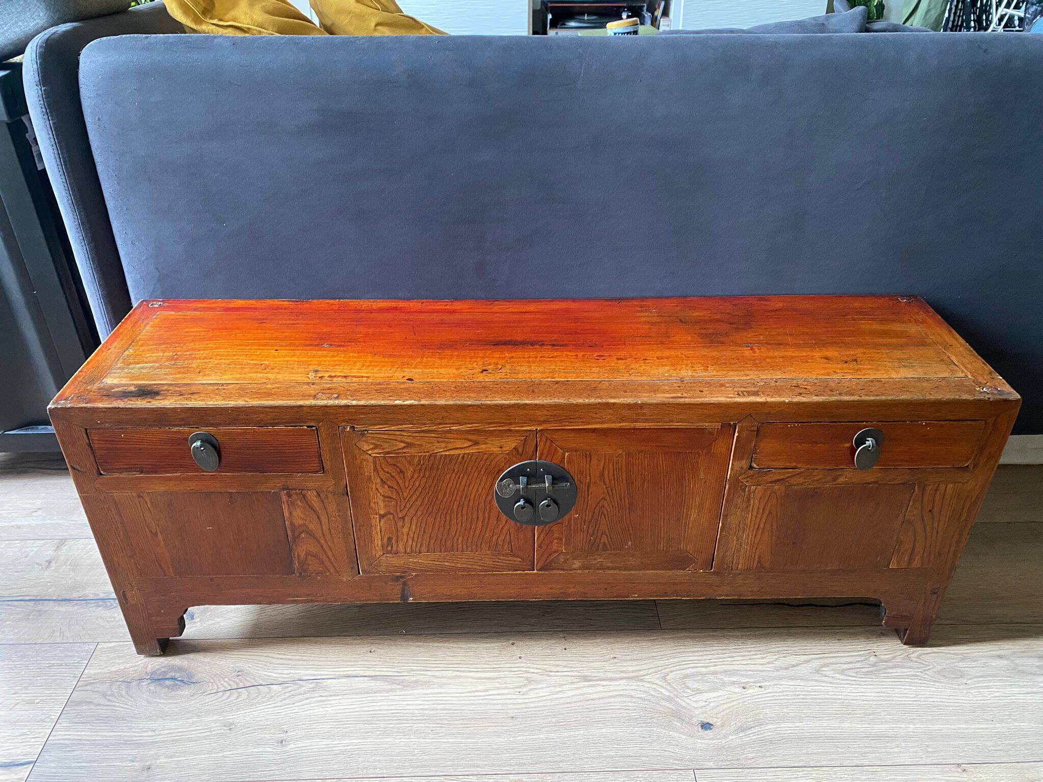 Low Chinese wooden furniture