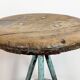 Green Industrial Workshop Stool, 1960s