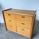 1980s pine chest of drawers