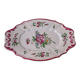 Plat ovale en faïence style Lunéville