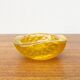 Vintage Italian Bullicante Glass Bowl from Murano