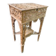 Rare antique wooden arch table, signed Amati, Turin, early 20th century Art Nouveau