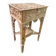 Rare antique wooden arch table, signed Amati, Turin, early 20th century Art Nouveau