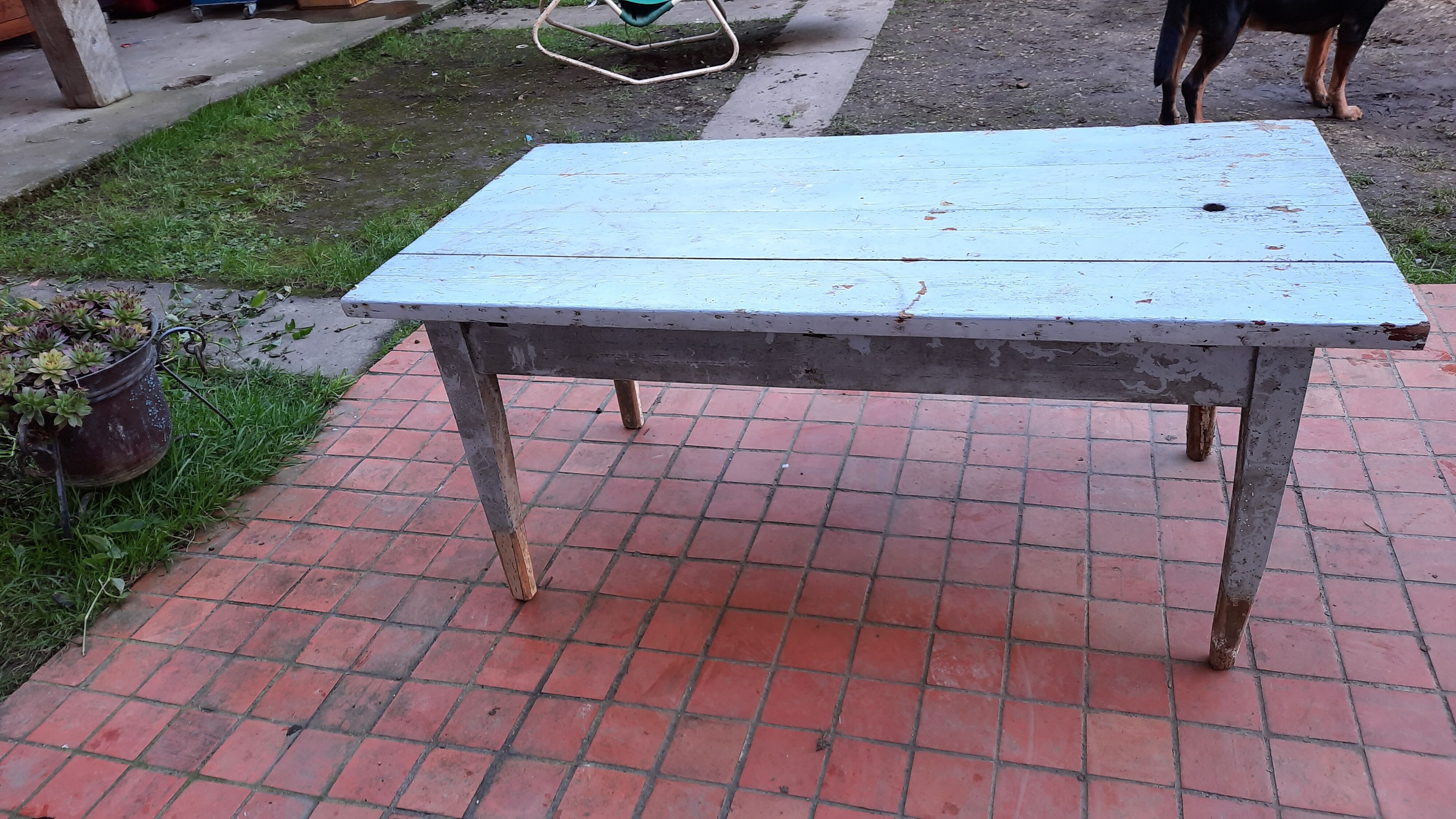 Coffee farm table