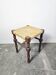 70s Rush Seat Stool