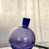 Purple vase inclined