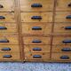 Craft cabinet with drawers
