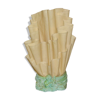 70s Jannalights draped lamp