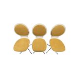 Ensemble de 6 chaises Space Age