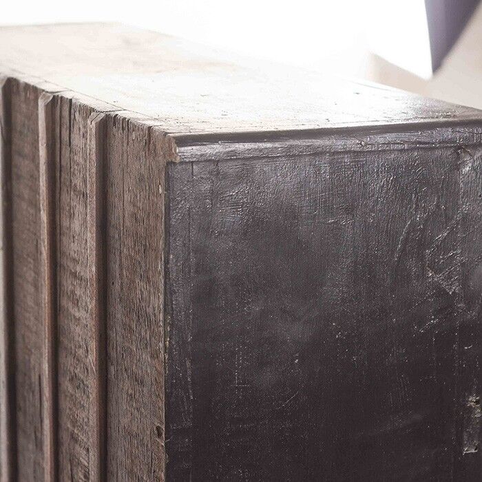 Black window cabinet