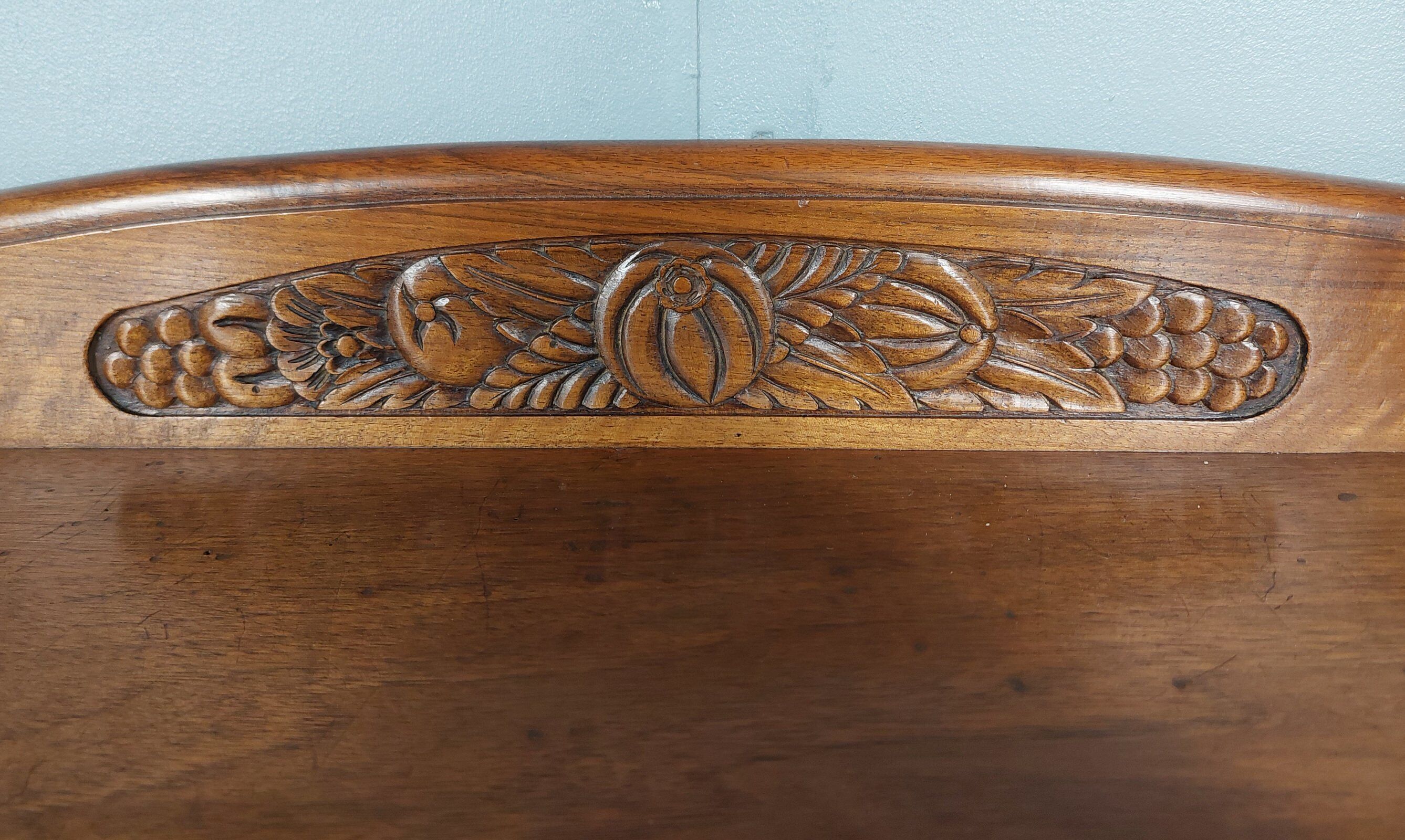 Art deco cylinder lady desk