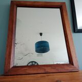 Piqué mercury mirror, 63x51 cm