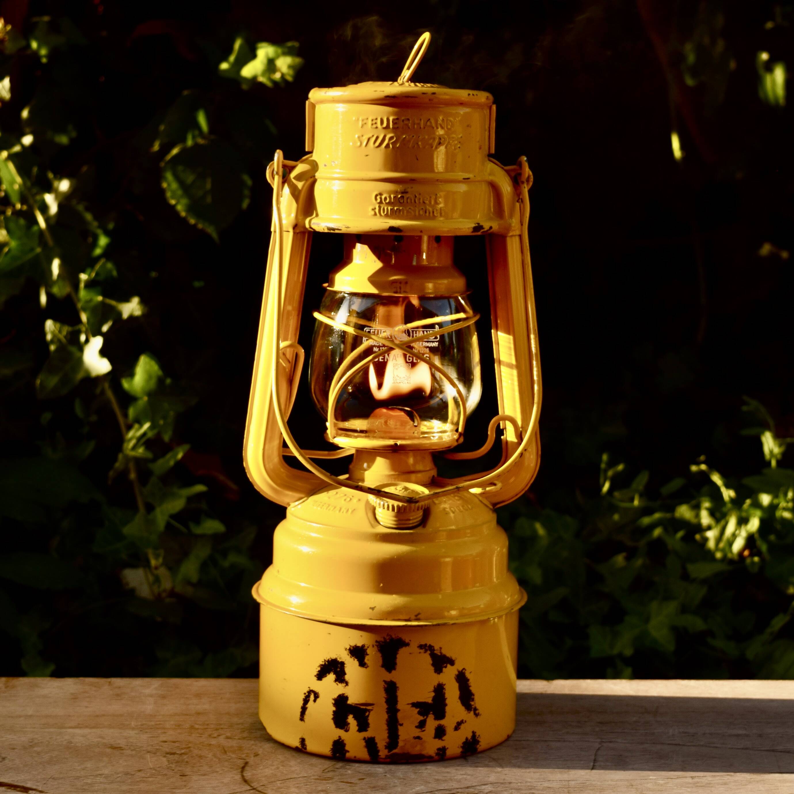 Feuerhand - Vintage Storm Oil Lamp Number 276 Baby Special - Jena Glass - W.Germany