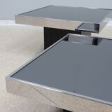 Cidue modular coffee table set 1970s