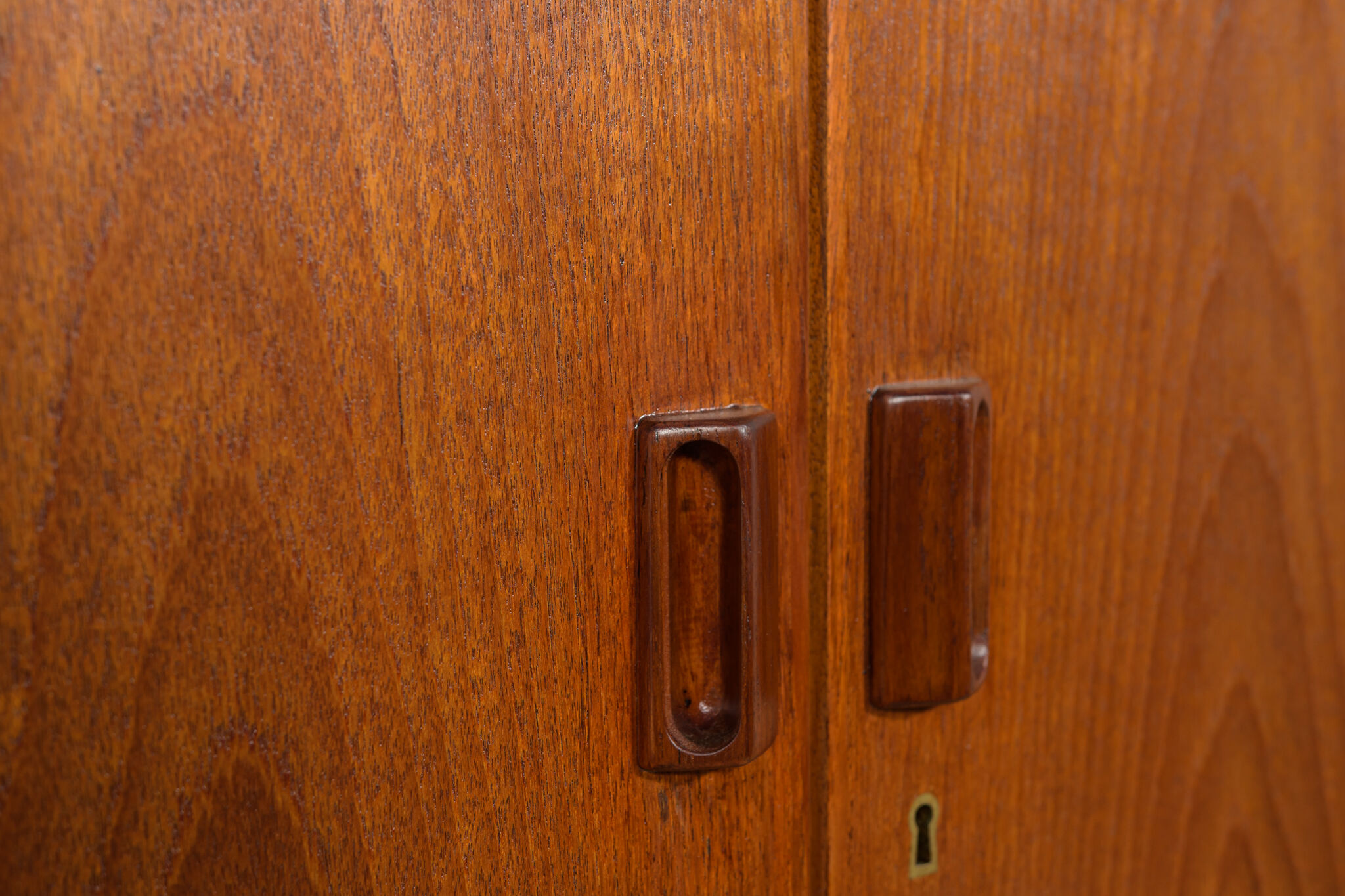 Mid-Century Teak Wardrobe by Børge Mogensen for Søborg Møbelfabrik, Denmark, 1960s
