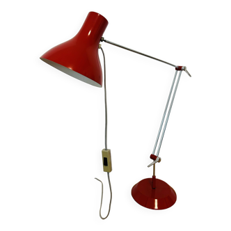 Mid Century Desk Lamp by Josef Hurka for Napako, from Czechoslovakia 1970’s