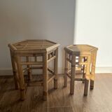 Tables gigogne en bambou