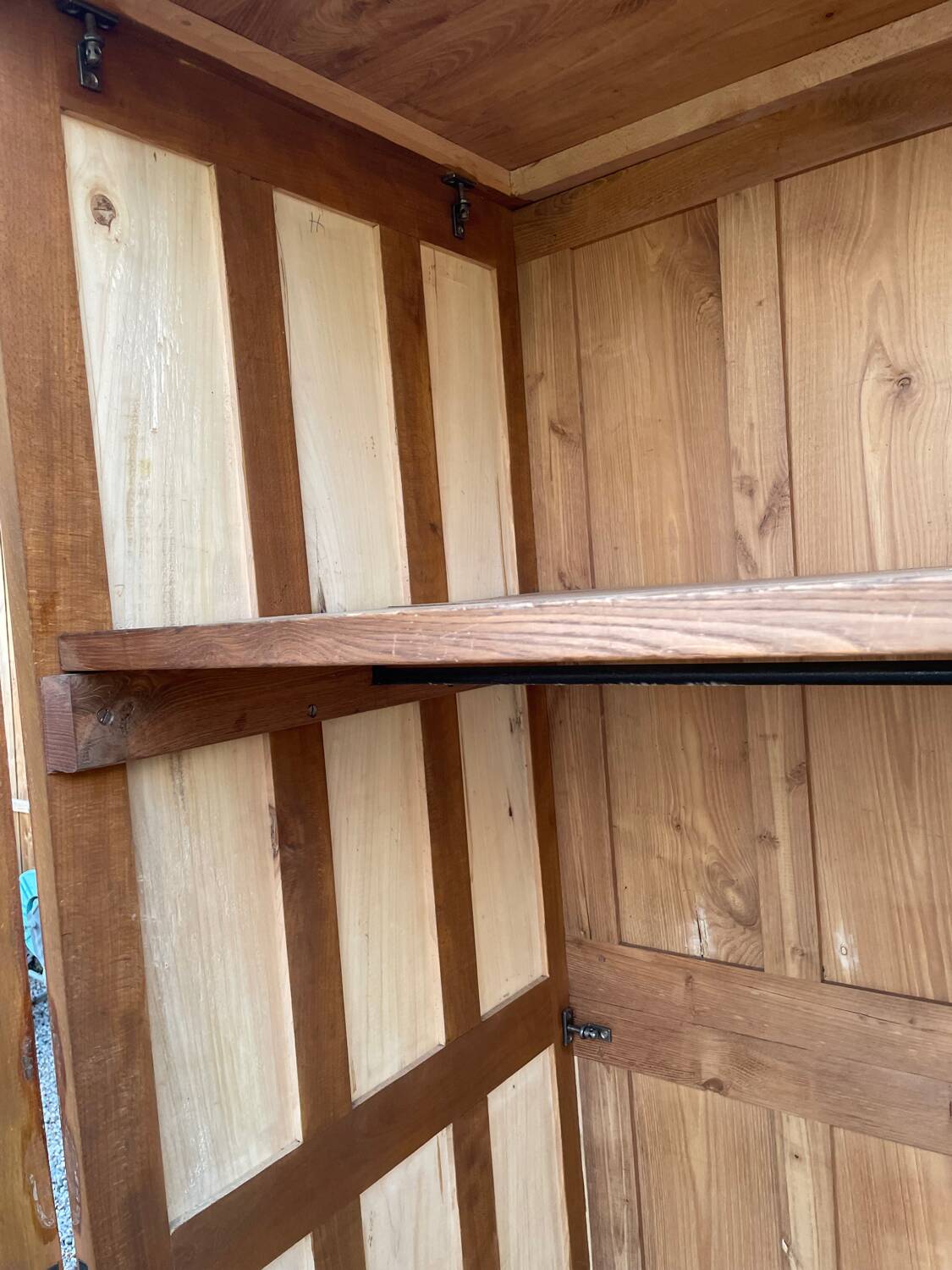 Large Mid Century Retro Parisian Wardrobe