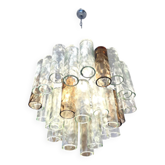 Vintage Murano Glass Tronchi Chandelier