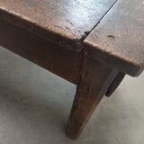 18th century solid oak farm table