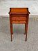 Table d'appoint chevet Style Louis XVI en merisier massif à cannelures 1960