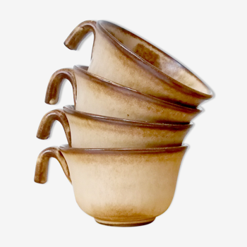 4 300 HC / Esprit Wabi-Sabi / Minimalism coffee cups or homemade sandstone tea cups
