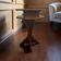 Table d'appoint vintage en bois / table pour plantes / table de chevet