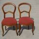 Restored Louis Philippe chairs, set of 2