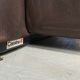 Leather Maralunga sofa by Vico Magistretti for Cassina, 1970s